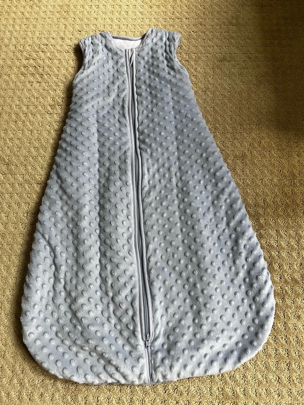 Baby in a Bag - 2.5 togs winter sleep sack -  Minky Blue